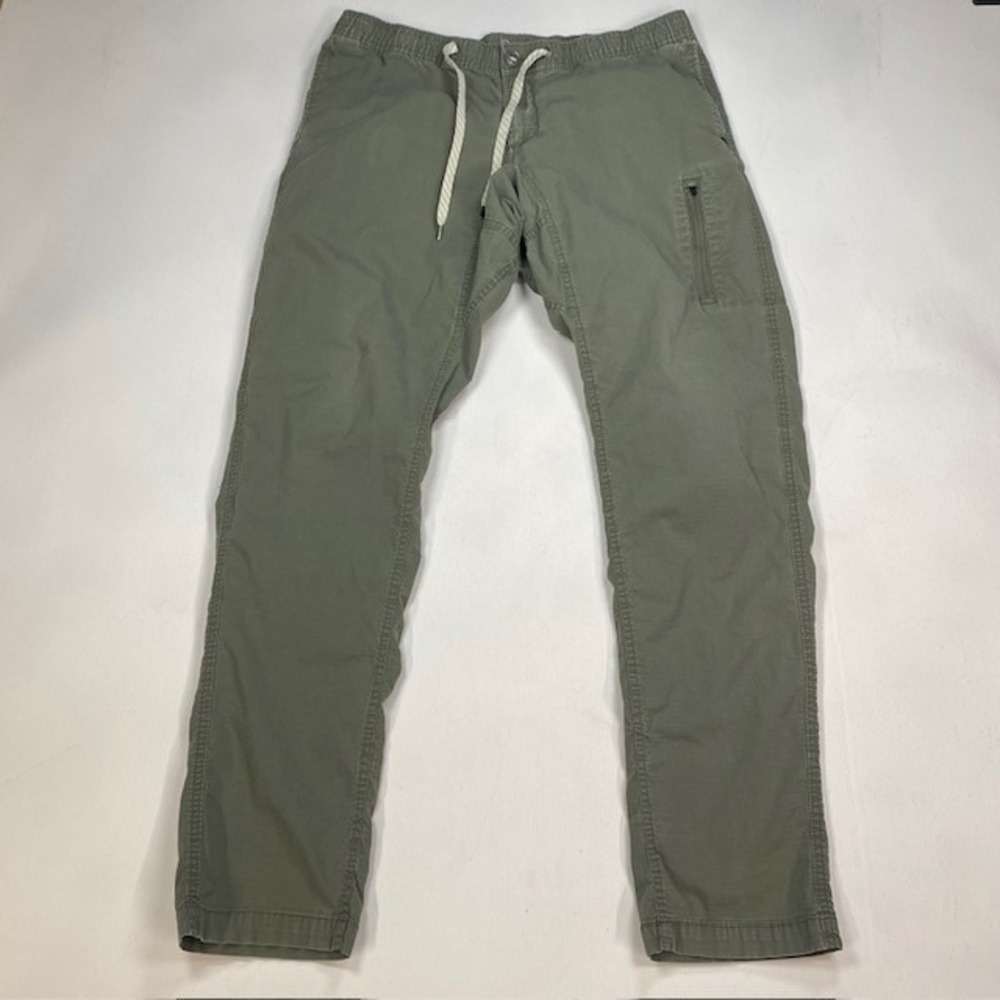 Vuori Mens Ripstop Climber Pants Olive Green Stretch Hiking Cargo 34 x 32